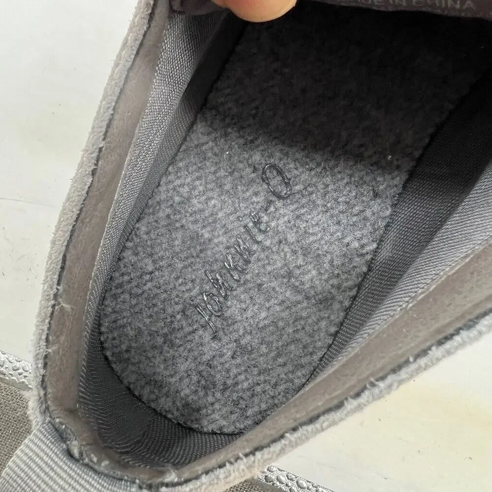 Johnnie O Mens 10‎ Boots Grey Suede The Chill Chukka 2.0 Shoes Lace Up Ankle